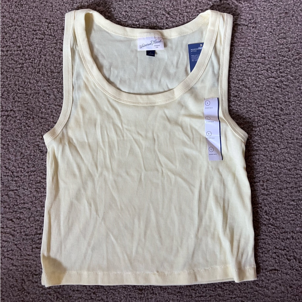 Cropped tank top